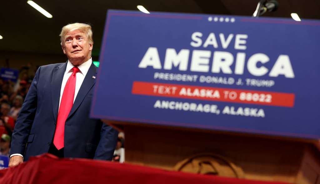 Former President Donald Trump, project 2025