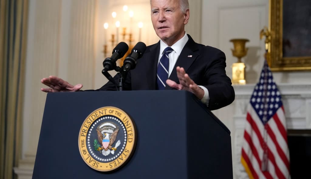 President Biden Delivers Remarks On Terrorist Attacks In Israel