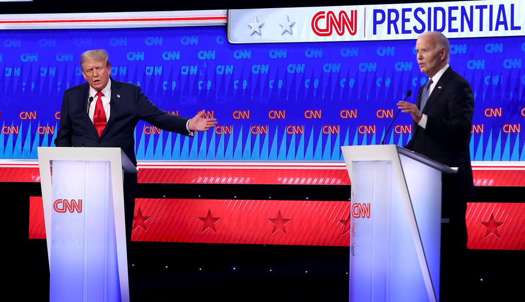 Donald Trump, Joe Biden, Debate, theGrio.com