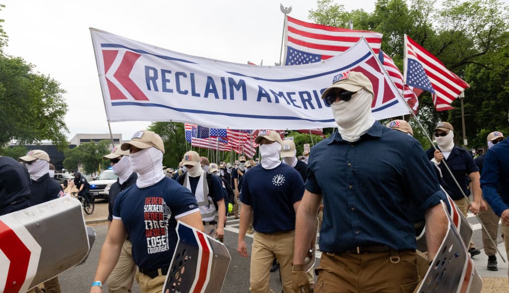 Patriot Front, Trump shooting, theGrio.com