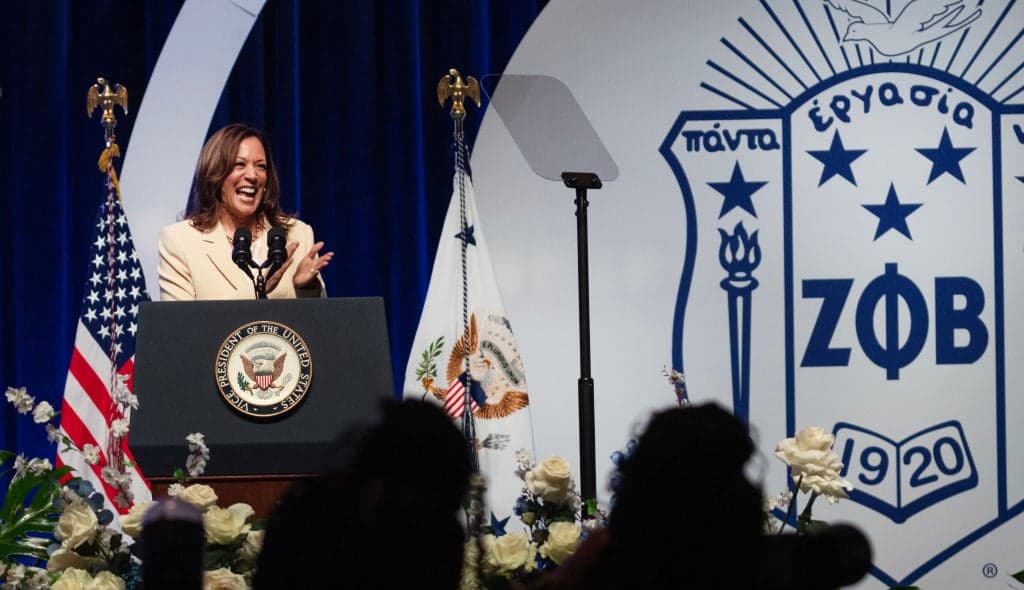 Kamala Harris, Zeta Phi Beta Sorority Inc, 2024 election, theGrio.com