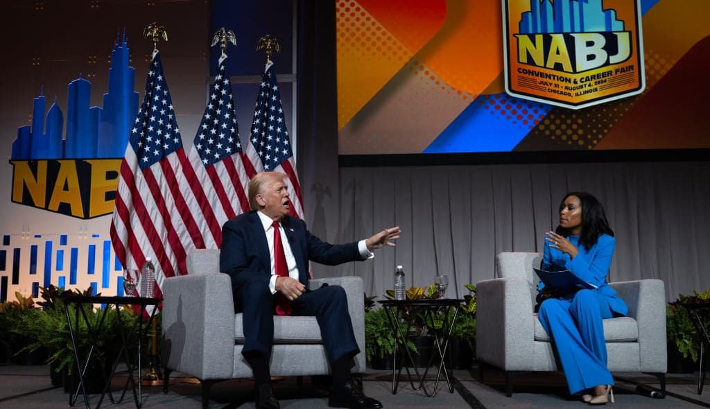 Donald Trump, Rachel Scott, NABJ, Black journalist, theGrio.com