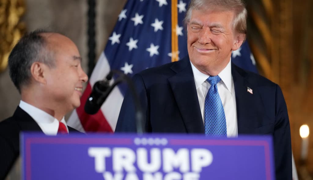 Donald Trump, Masayoshi Son, SoftBank, theGrio.com
