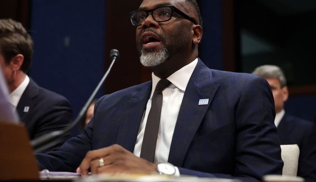 Chicago Mayor, Brandon Johnson, theGrio.com