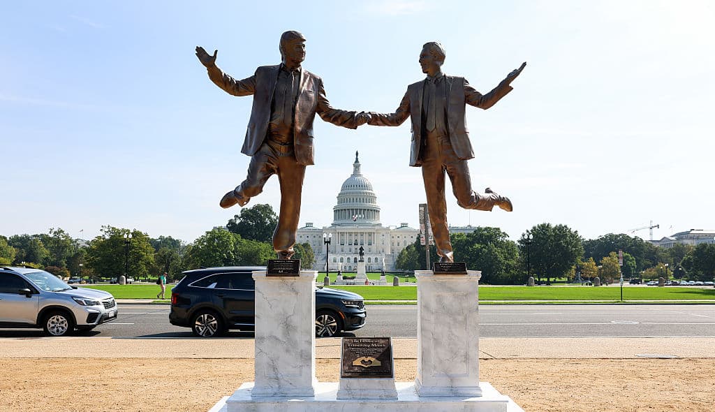 Trump, Epstein, Statue, theGrio.com
