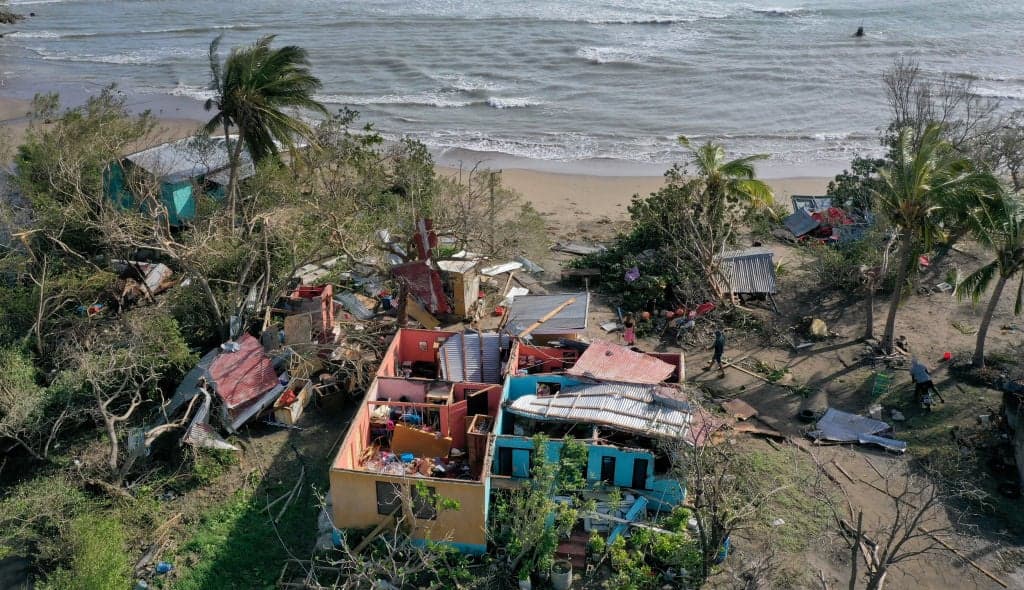 Hurricane Hits Jamaica Hard