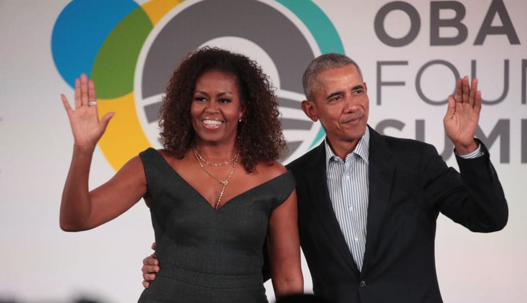 Barack And Michelle Obama Speak At Obama Foundation Summit