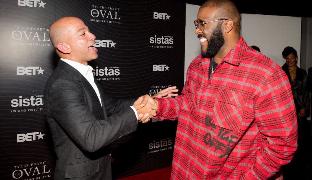 Tyler Perry, The Oval, Paramount Plus, BET Plus, streaming TV, Black television, TV drama, thegrio