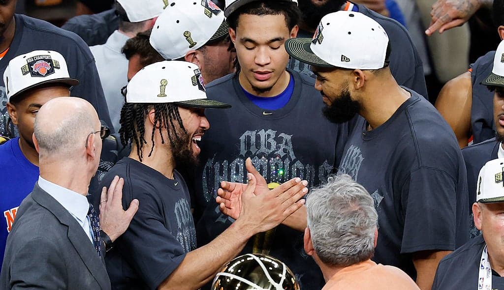 Jalen Brunson, Karl-Anthony Towns, New York Knicks, NBA Finals, NBA championship, Black culture, sports, Jordyn Woods, thegrio