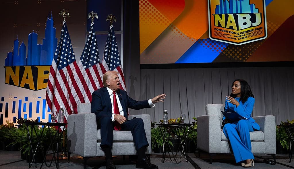 Donald Trump, Rachel Scott, NABJ, Black journalist, theGrio.com