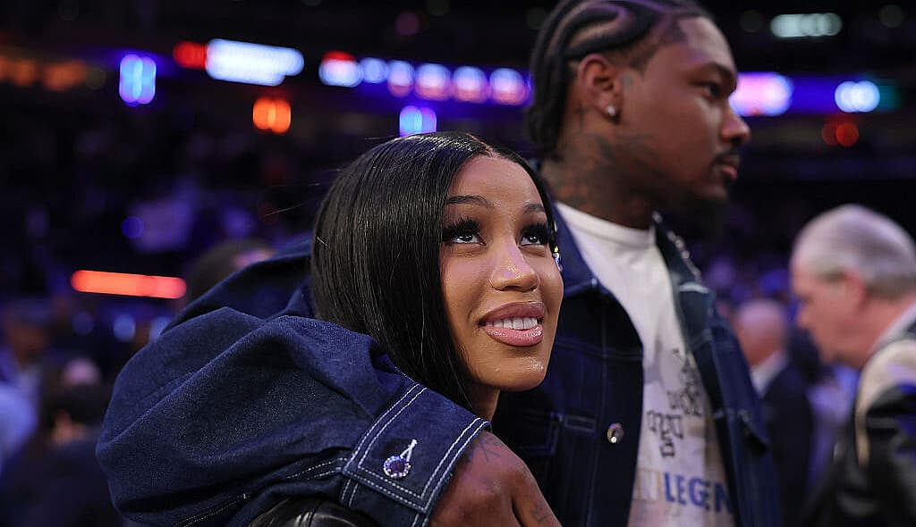 Cardi B and Stefon Diggs’ baby boy in Patriots onesie thegrio.com