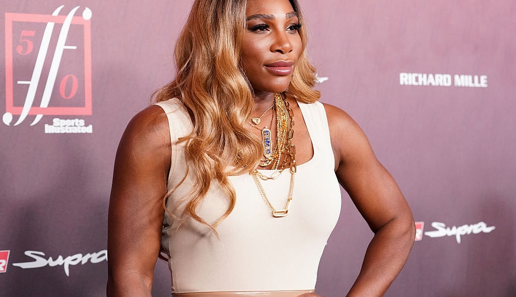 Serena Williams attends Sports Illustrated Fashionable 50 at The Sunset Room on July 18, 2019 in Los Angeles, California. (Photo by Rachel Luna/WireImage)