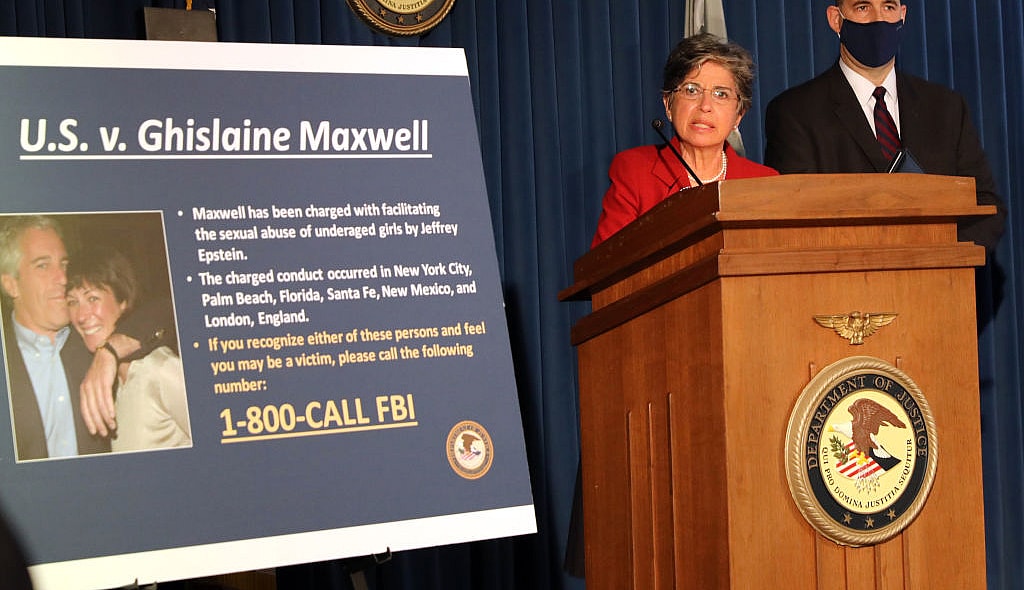 Charges Announced Against Epstein Confidante Ghislaine Maxwell By Acting NY Southern District US Audrey Strauss