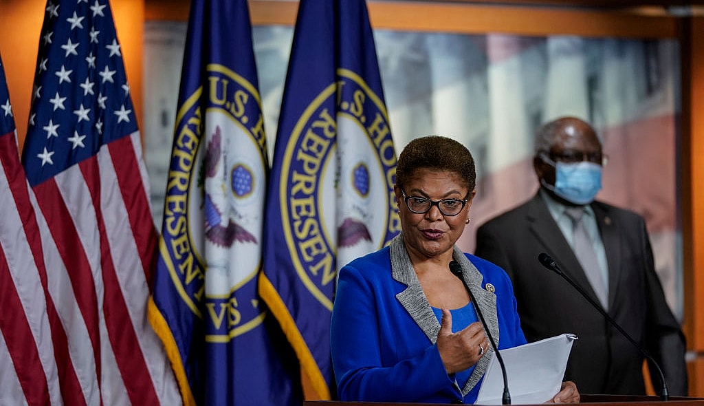 Karen Bass Joe Biden vice-president thegrio.com