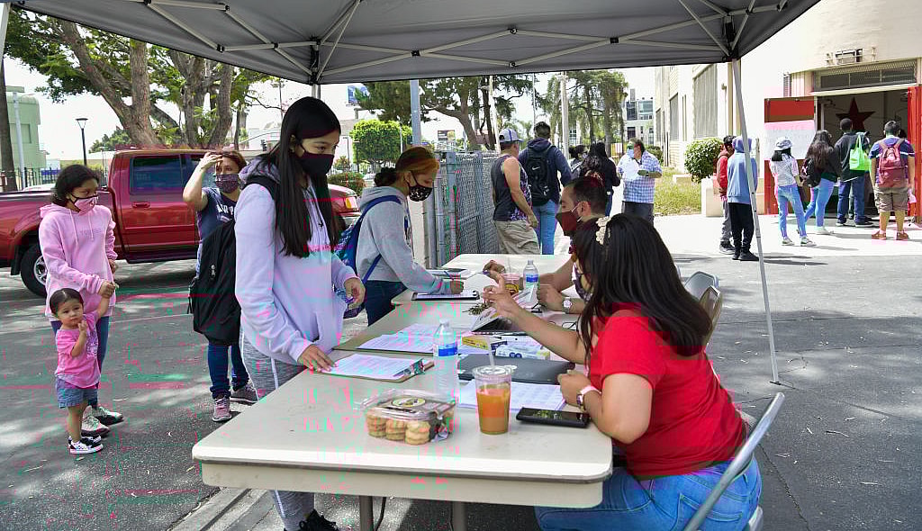 Hollywood High School Students And Teachers Prepare For Coming School Year