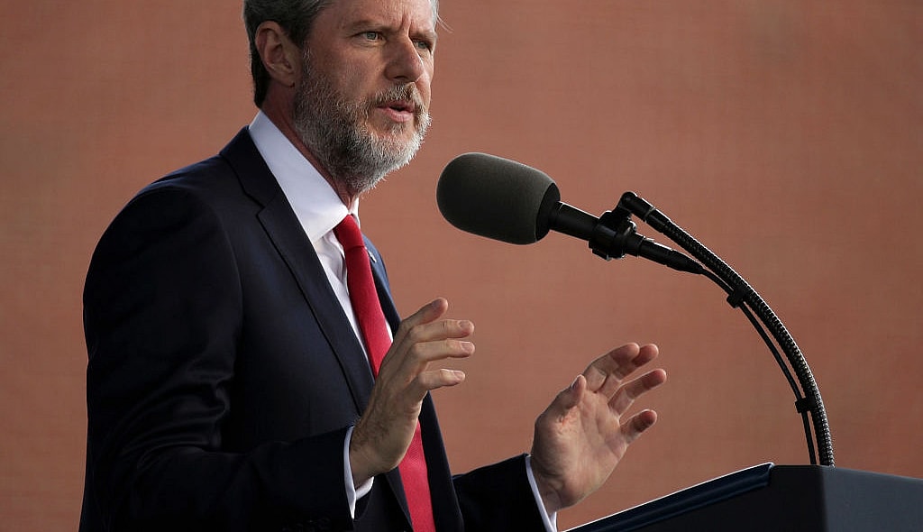 Donald Trump Delivers Commencement Address At Liberty University