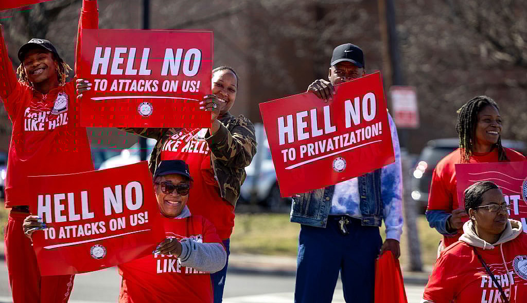 Trump, protest, cuts, theGrio.com