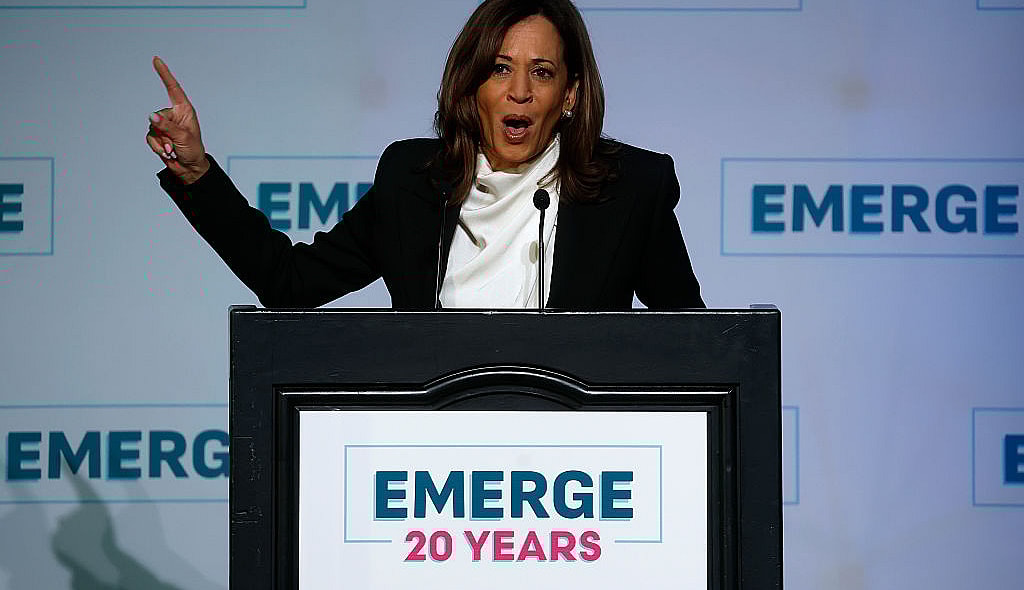 Kamala Harris, Speech, Emerge, theGrio.com