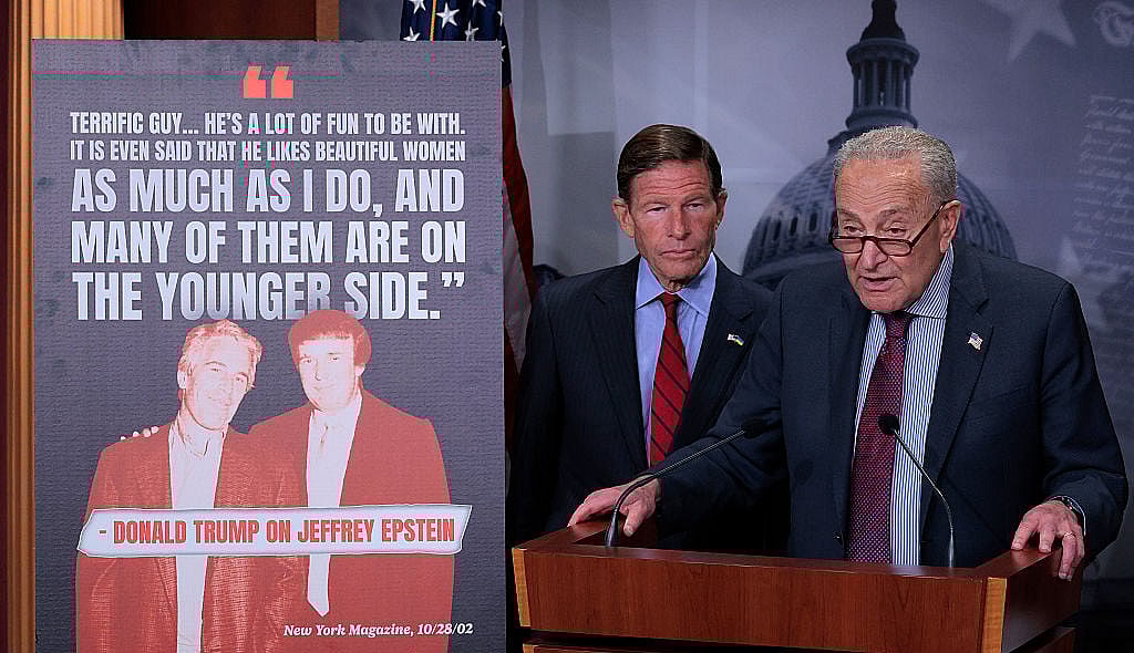 Chuck Schumer, Jeffrey Epstein, theGrio.com