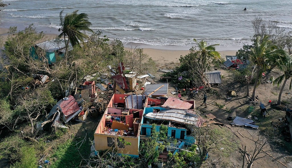 Hurricane Hits Jamaica Hard