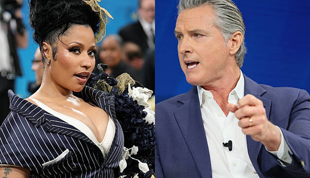 Nicki Minaj, Gavin Newsom