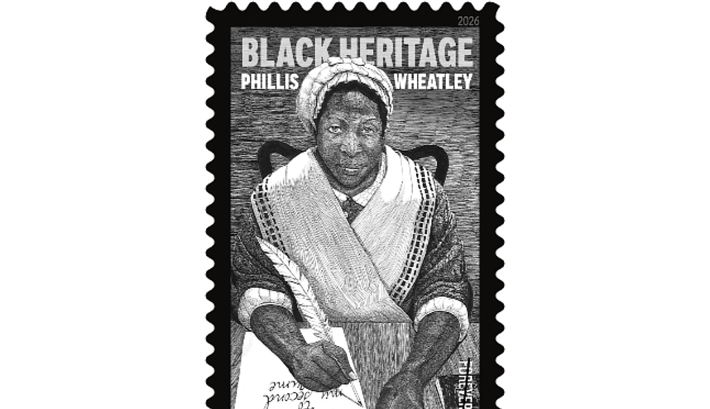 USPS Phillis Wheatley stamp