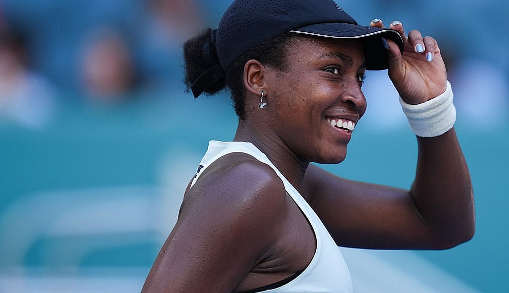 Coc Gauff, Coco Gauff Miu Miu, Coco Gauff hair, Coco Gauff hair miu miu theGrio.com