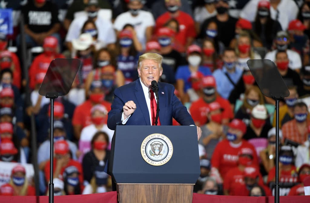 Donald Trump Holds Campaign Event In Nevada