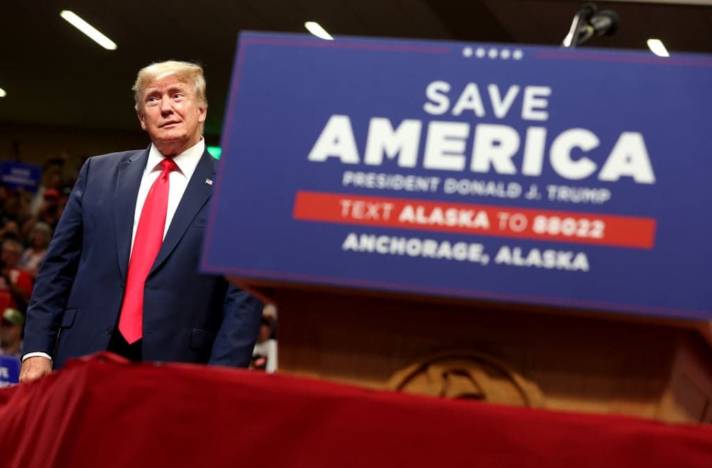 Former President Donald Trump, project 2025
