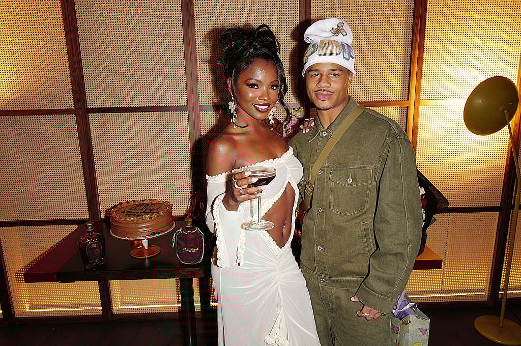 Chelley Bissainthe Celebrates Her 28th Birthday At An Intimate Dinner In New York City With Crown Royal Chocolate