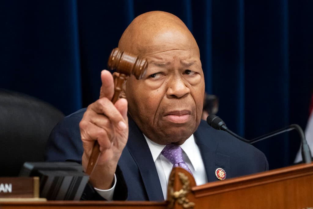 the late former U.S. Rep. Elijah Cummings, D-Md.