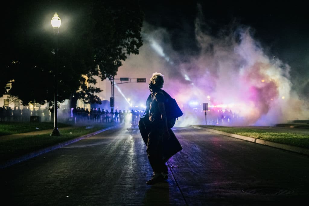 Protests Erupt After Kenosha, WI Police Shoot Black Man 7 Times In The Back