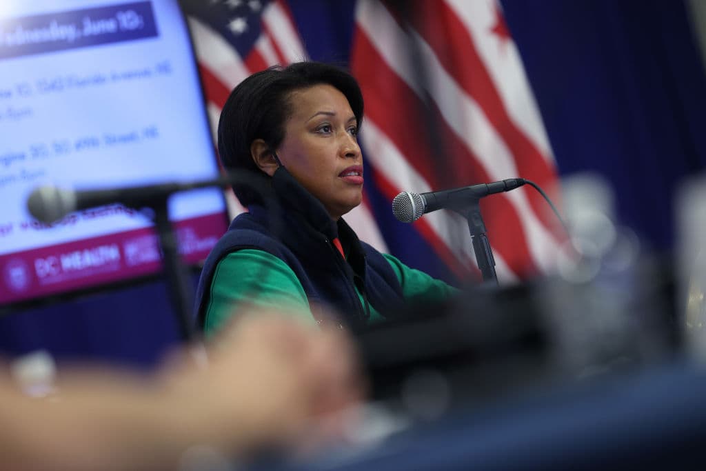 DC Mayor Muriel Bowser Holds Coronavirus Briefing