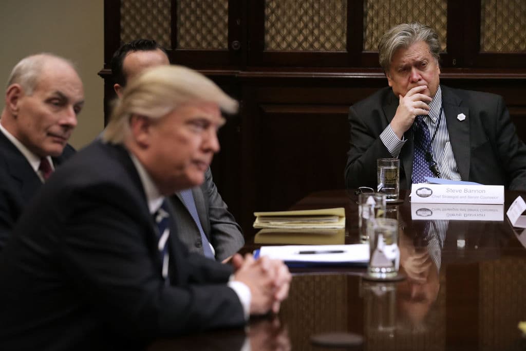 President Trump Meets With Cyber Security Experts At White House