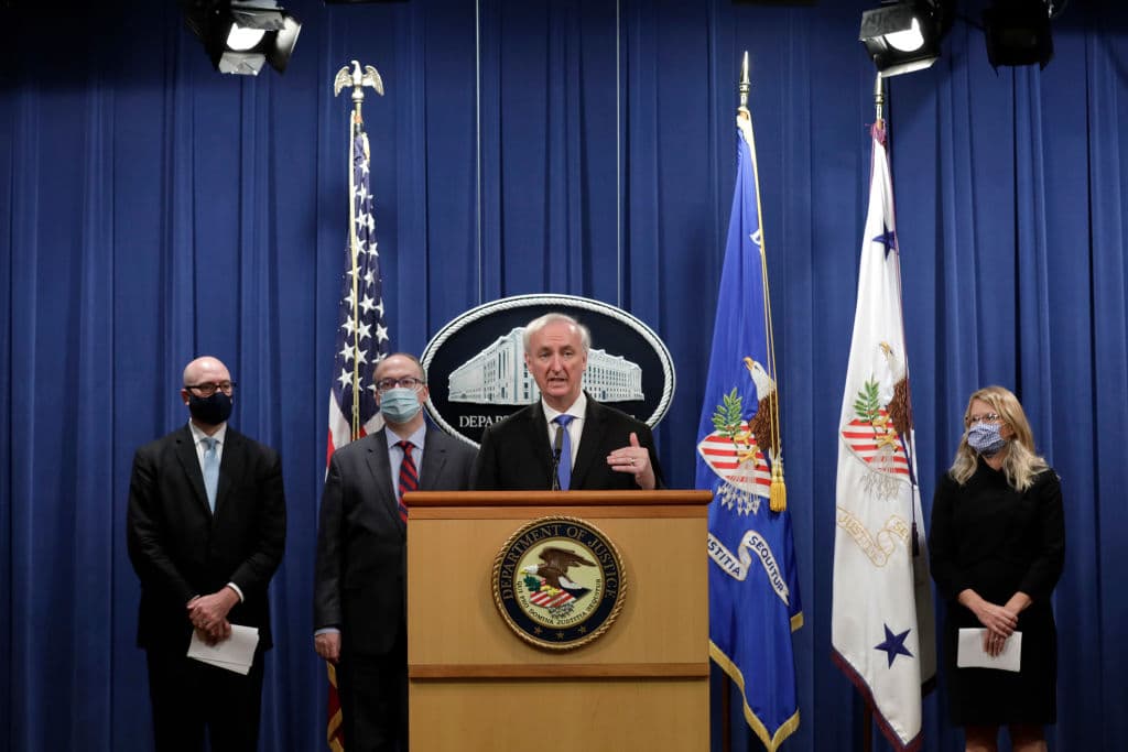 Justice Department Makes Announcement On Opioid Settlement In Washington