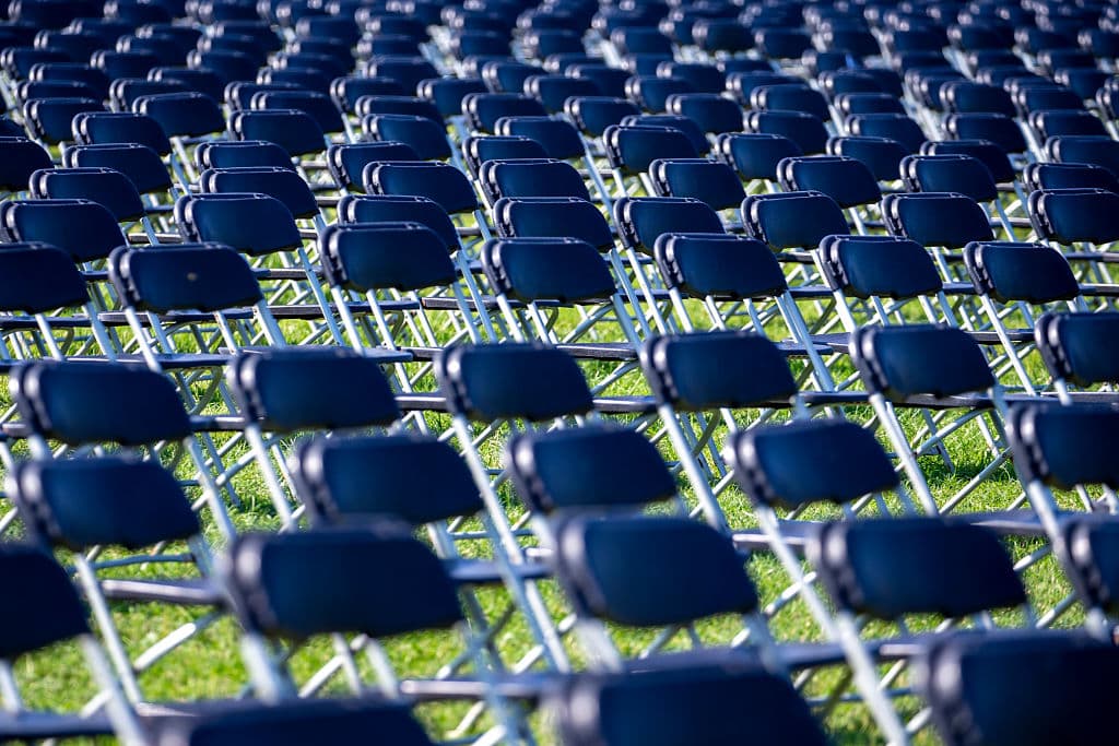 20,000 Empty Chairs Placed Near White House To Remember 200,000 Lives Lost To COVID-19