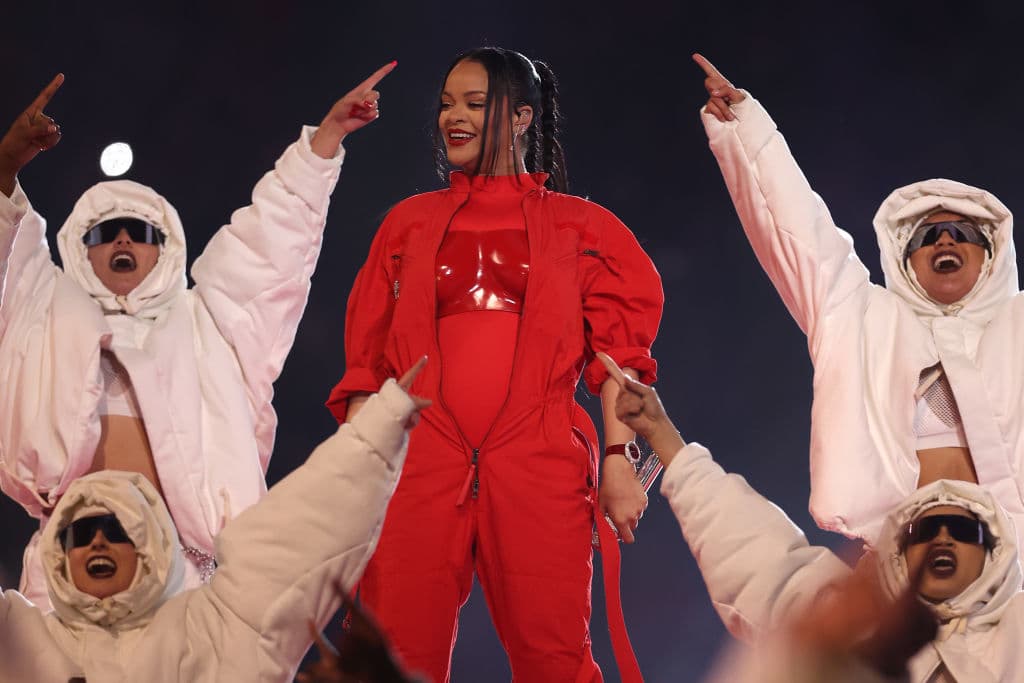 Latto Christmas in Clayco, Lil Nas X coach, Rihanna Super Bowl malfunction, Rihanna pregnancy reveal, Kanye West malibu mansion, Viral fashion moments 2023, what were the best fashion moments of 2023? theGrio.com