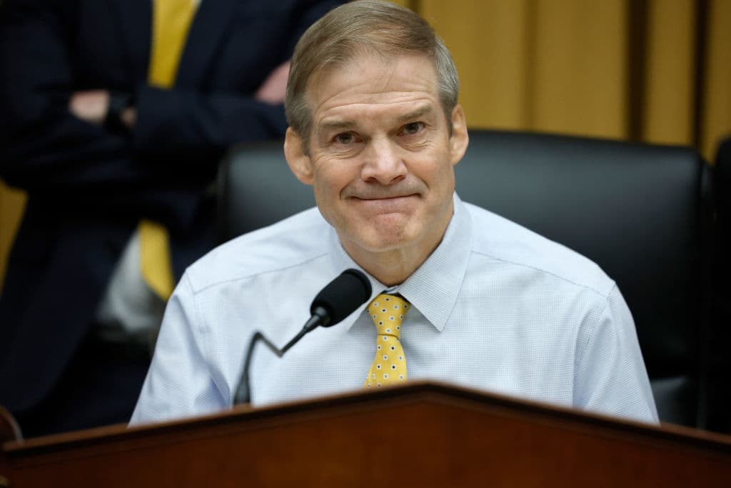 Chairman of the House Judiciary Committee Republican Representative Jim Jordan of Ohio