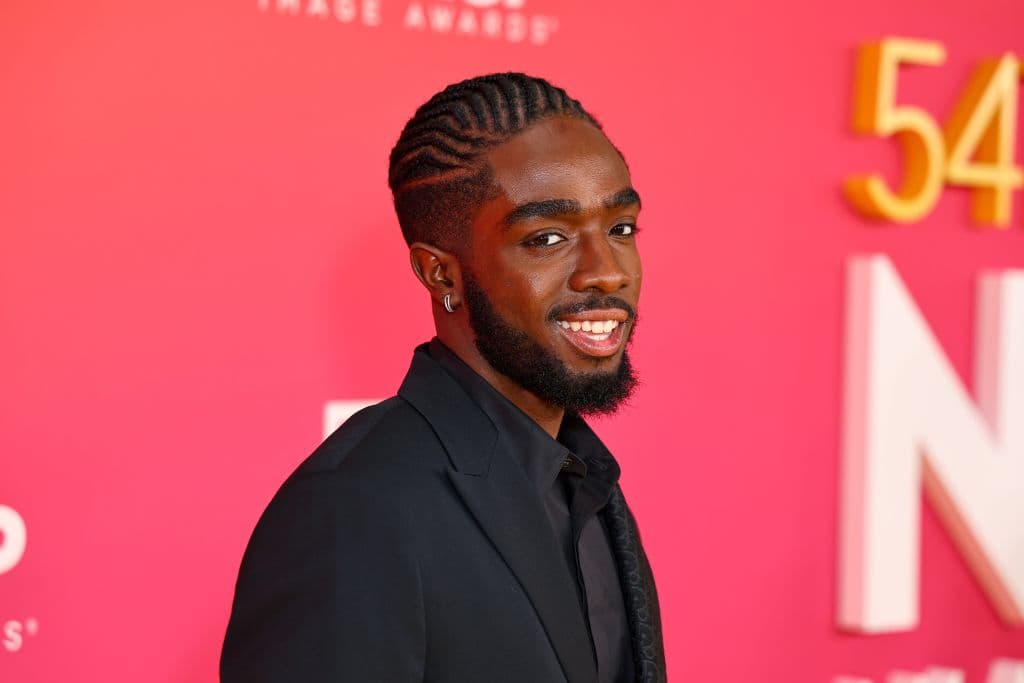 Actor Caleb McLaughlin or 54th NAACP Image Awards - Red Carpet