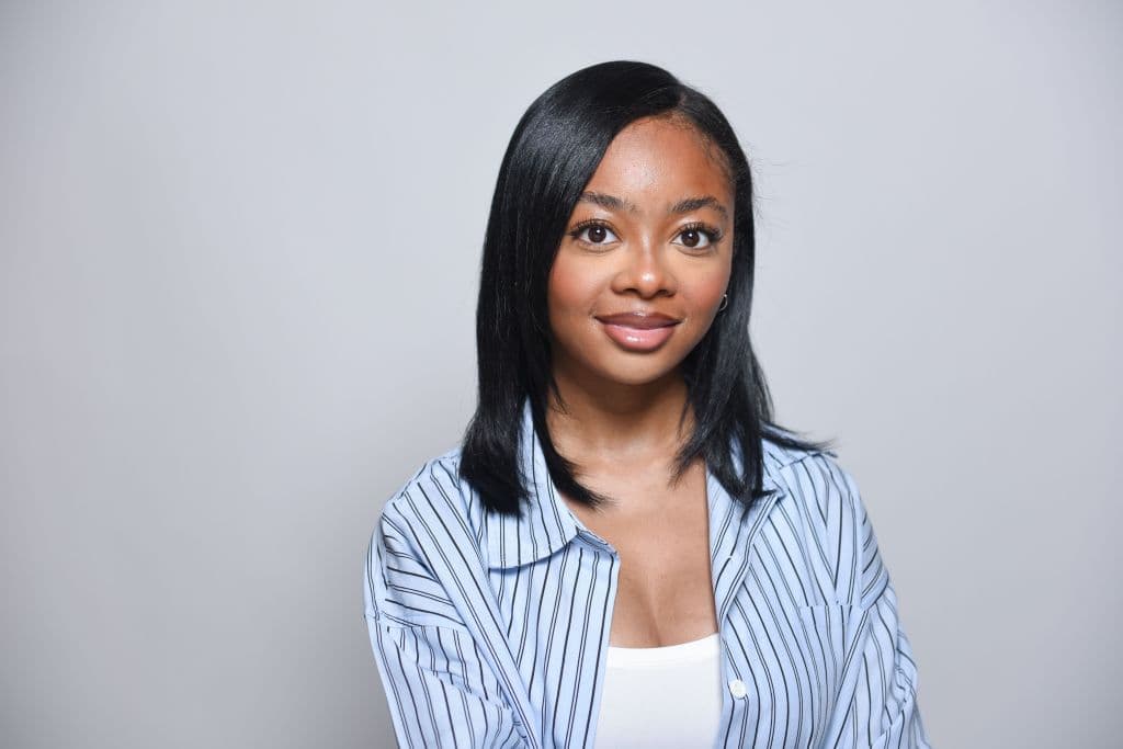 Skai Jackson at IMDboat Exclusive Portrait Studio At San Diego Comic-Con 2024