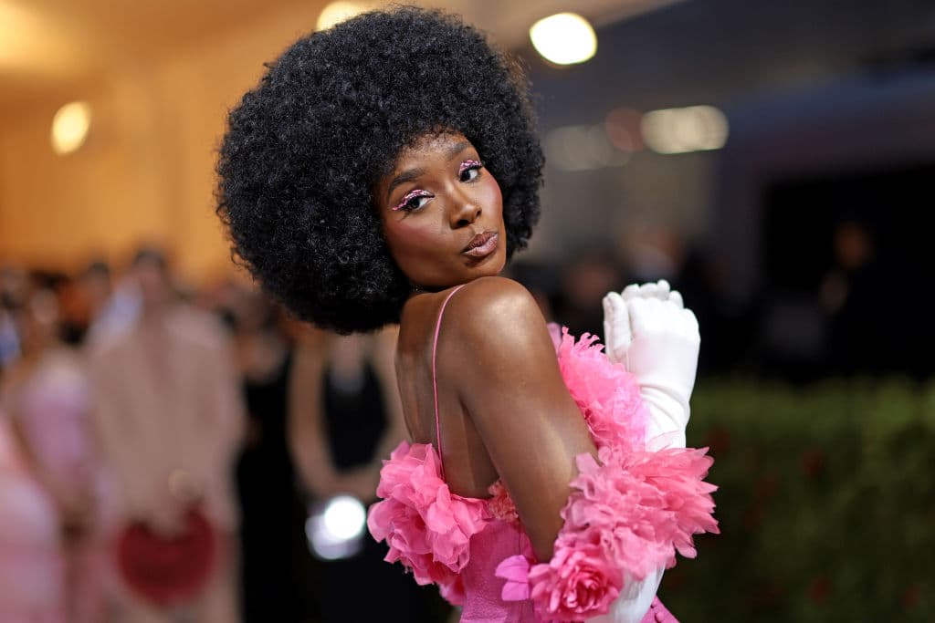 Actor Kiki Layne at The 2022 Met Gala Celebrating "In America: An Anthology of Fashion" - Arrivals
