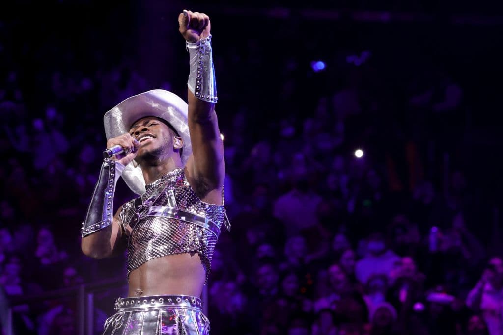 Lil Nas X at iHeartRadio Z100 Jingle Ball 2021 - Show