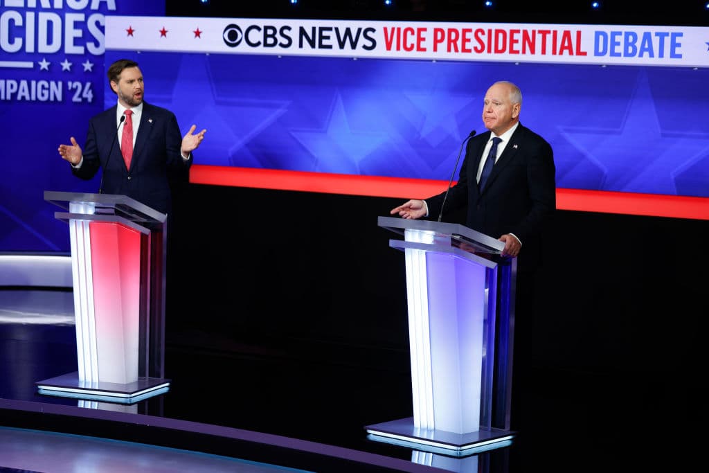 JD Vance, Tim Walz, vice presidential debate, theGrio.com
