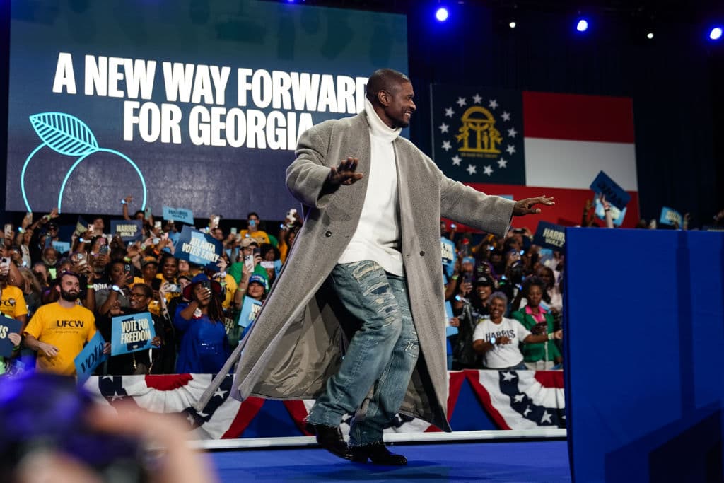 Usher Raymond, Kamala Harris, theGrio.com