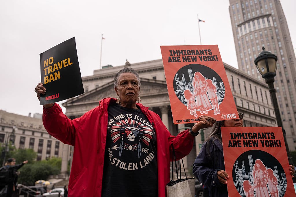 Trump travel ban, protest, theGrio.com