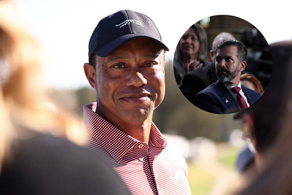 Tiger Woods, Donald Trump Jr.