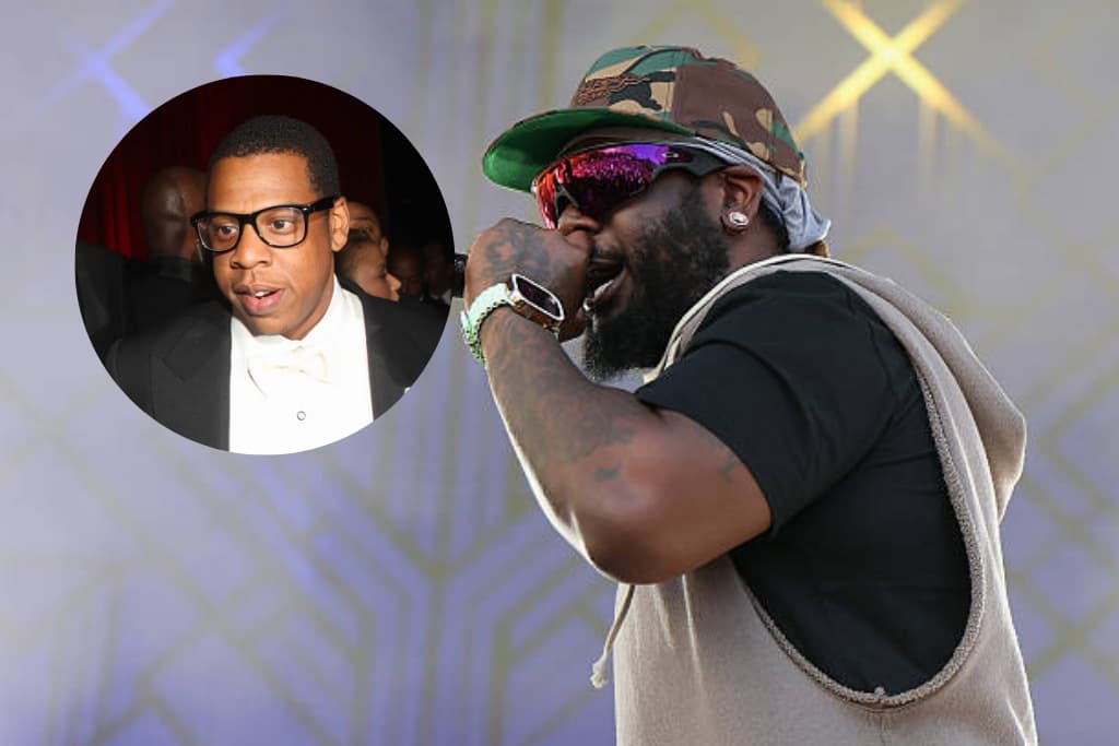 Jay-Z in 2009, T-Pain