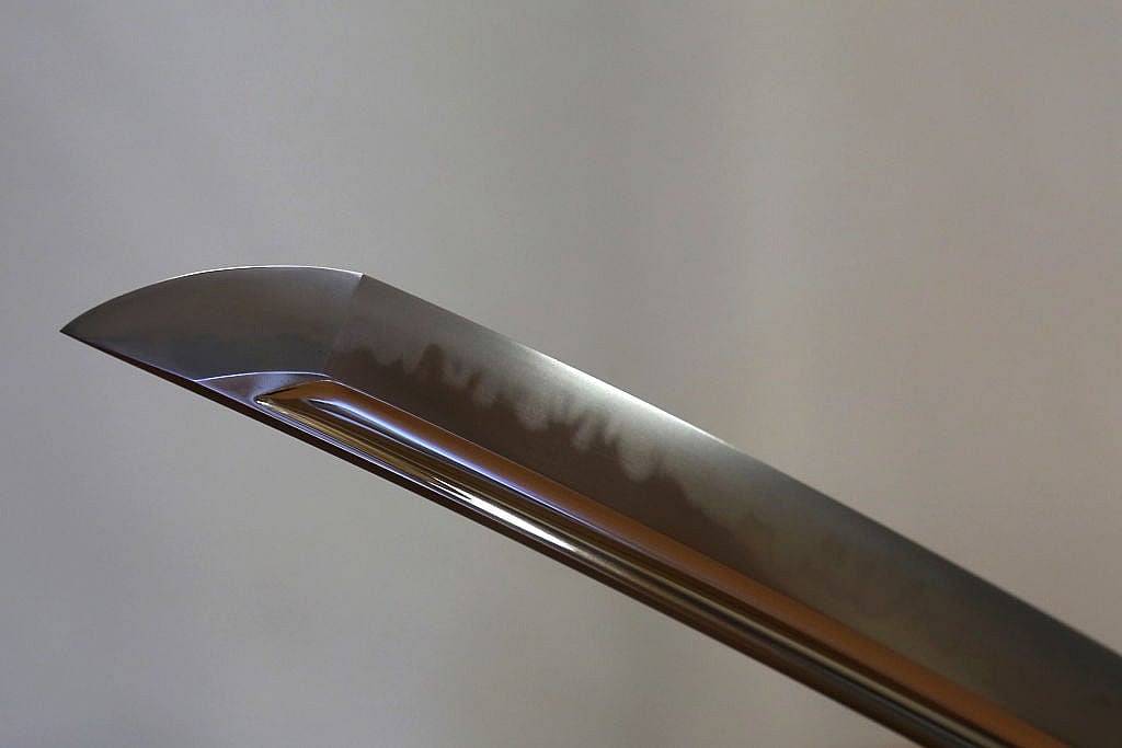 Swordsmith Produce Traditional Japanese 'Katana'