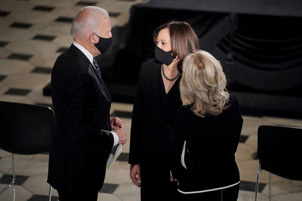 Justice Ruth Bader Ginsburg Lies In State At US Capitol Building