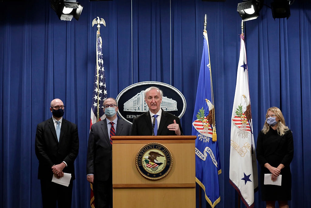 Justice Department Makes Announcement On Opioid Settlement In Washington